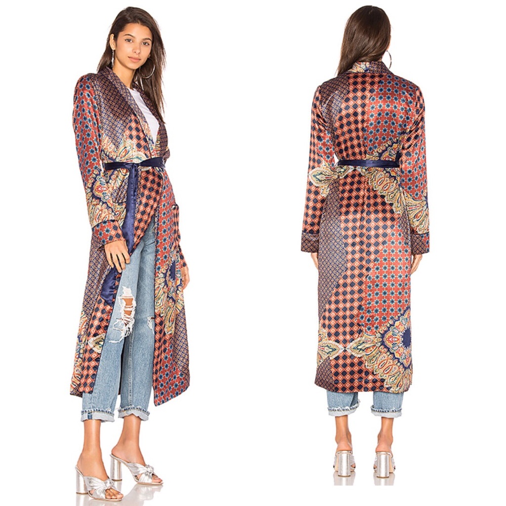 ROBE IN PATCHWORK House of Harlow 1960! Xs